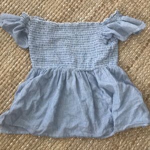 American eagle off the shoulder top